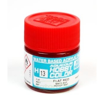 Mr Hobby Aqueous color H-013 Flat Red